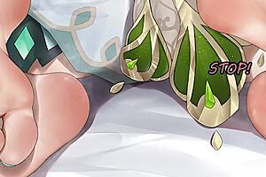 anime feet joi for beta losers in femdom domination