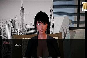 My new family engages in intense 3d sex games