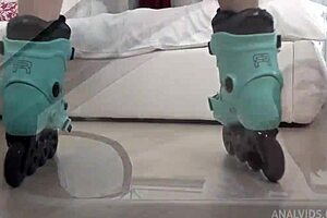 Amanda Clarke's Curvy Ass Destroyed In Outdoor Anal