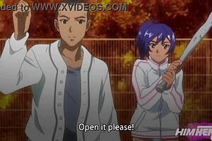 sensei and student in anime classroom