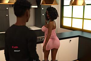 Dancing With A Brunette Milf In An Exciting Game