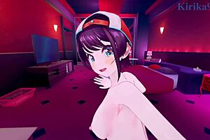 what's behind oozora subaru and yuzuki choco's wild animated encounter in hololive vtuber hentai?