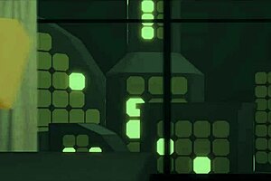 Is this nerdy ginger slut getting fucked in the bedroom?