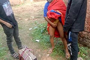 First Outdoor Threesome with Rupali Bengali Wife Was Epic