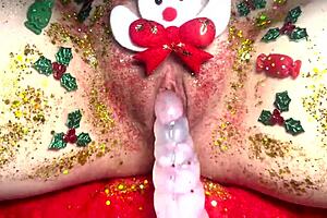 Fucked Step Sister with Dildo and Dick