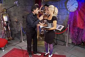 wax figures of TWO LOVELY LADIES COME ALIVE and GET FUCKED