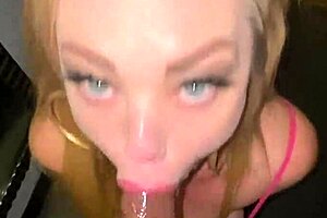 Married Bride Sucks Big Cock At Wedding