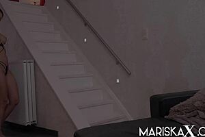 Mariska Busty Milf Bends Over For Hard Cock Riding And Blowjob