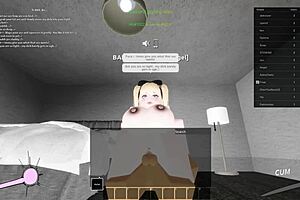 discovering adventures in a virtual world with blonde characters