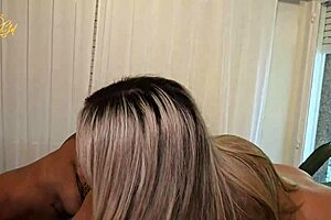 Shy guy learns trio with Kourtney Love