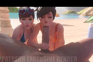 overwatch hmv pmv running wild with epic scenes! 🔥