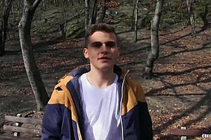 want to see czech hunter catch amateur gay twink?