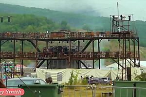 Jeny Smith Teases With Camel Toe And Big Ass In Tight White Suit