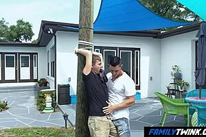 Familytwink - Gay Uncle Interacts With Nephew In Public Garden
