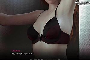 Depraved Threesome Awakening for Stepdad with Teen Redhead Stepdaughter and Blonde Friend