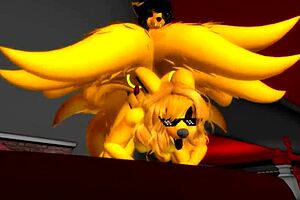 roxy foxy in cartoon anime hentai adventures with big cocks and creampies