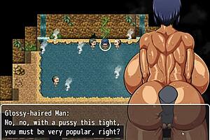 Tanned Girl Natsuki Faces Intense Gangbang In Public Bath Hentai