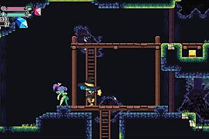 in flip witch pixel hentai game ep 7, the hot goblin girl model takes a pornstar path 😈