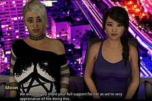 Shauna Tells John That Edging Will Help Him As She Teases His Cock With Her Ass In 3D Hentai