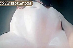 Game characters with gorgeous curves receive licking attention