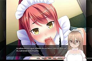 otoko orgy gameplay at maid boy manor 02 in español