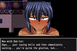 Tanned Girl Natsuki In Hentai Game Raw Sex 😈