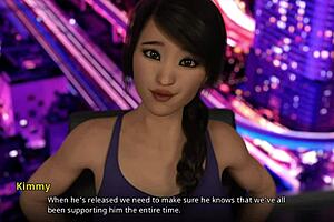 Shauna Tells John That Edging Will Help Him As She Teases His Cock With Her Ass In 3D Hentai