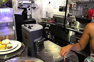 Intense emotions in messy kitchen lesbian licking and kissing to orgasm