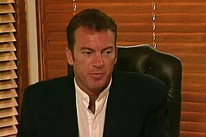 Hot secretary Danielle Rogers gets fucked hard on the office desk!