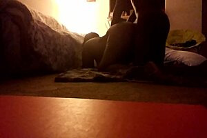 i suck that big juicy ass then fuck her hard at home