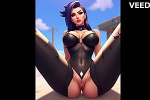 overwatch inspired babes explore sexy adventures in hentai anime. they indulge in playful fantasies daily.