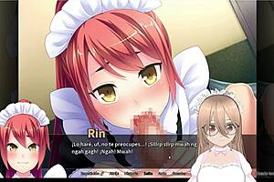 otoko orgy gameplay at maid boy manor 02 in español