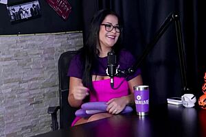 raphaela savanah sheer red halloween recording boyfriend as cuckold