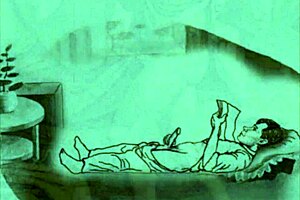 vintage erotic animation with retro hentai