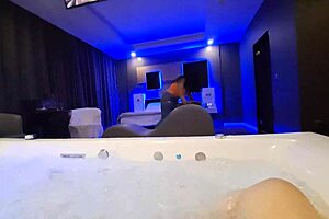 motel maid fucks jacuzzi for 20 bucks?