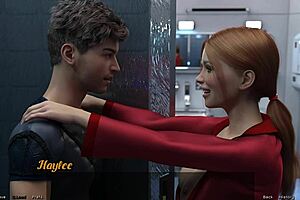 Nearly caught by huge Indian milf in space! 😱