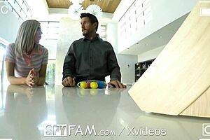 Spyfam Step Dad Scores Easter Day Hardcore Fuck