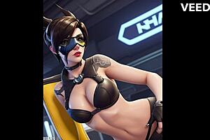 overwatch inspired babes explore sexy adventures in hentai anime. they indulge in playful fantasies daily.