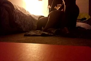 i suck that big juicy ass then fuck her hard at home