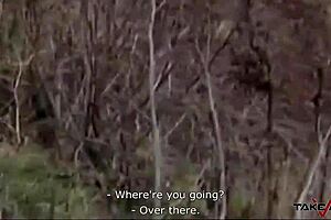 Squirting Brunette Picked Up on Street Gets Fucked in Van by Stranger