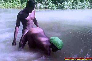 The Real Owner Of The Breast In Shanty Town Reveals Herself In African Hardcore Bush Sex Compilation