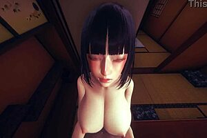 Pov hinata hyuga, will you fuck me with your big tits?