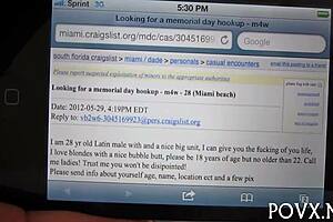 Petite teen gets irrumation then a hot rough fuck in POV