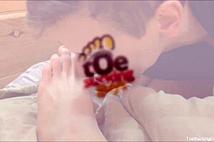 I love watching hot petite gay boys play with toes