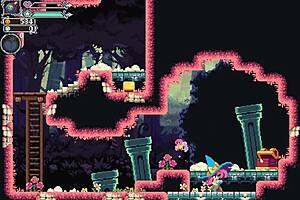 in flip witch pixel hentai game ep 7, the hot goblin girl model takes a pornstar path 😈