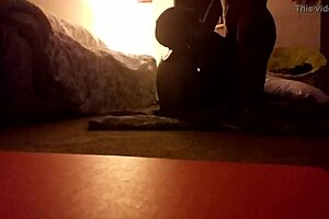 i suck that big juicy ass then fuck her hard at home