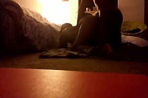 i suck that big juicy ass then fuck her hard at home