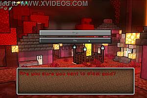 Hornycraft Parody Hentai Game Pornplay Episode 47 Piglin Happy Ending