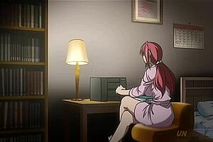 naughty step mom lets her young daughter touch her in hentai