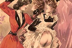 Vintage Erotic Illustration From Retro Anime Hentai!